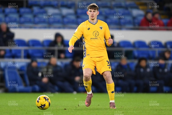 170226 - Cardiff City v AFC Wimbledon - Sky Bet League 1 - Steve Seddon of Wimbledon
