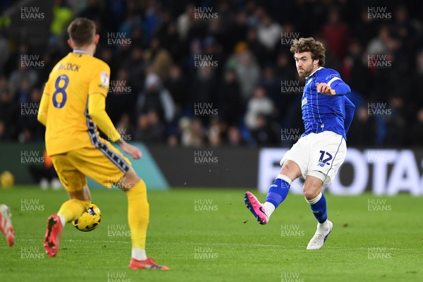 170226 - Cardiff City v AFC Wimbledon - Sky Bet League 1 - Calum Chambers of Cardiff City