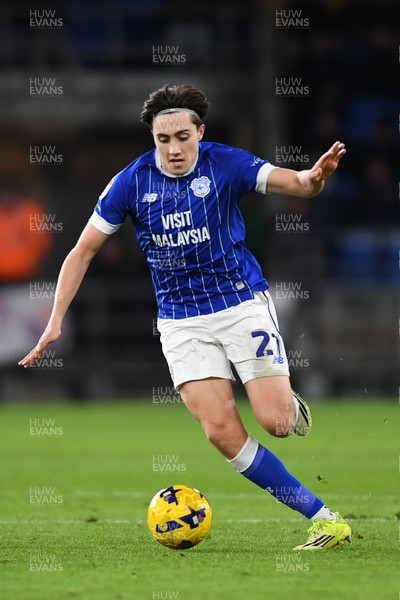 170226 - Cardiff City v AFC Wimbledon - Sky Bet League 1 - Joel Colwill of Cardiff City