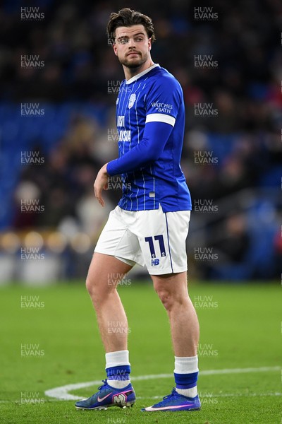 170226 - Cardiff City v AFC Wimbledon - Sky Bet League 1 - Ollie Tanner of Cardiff City