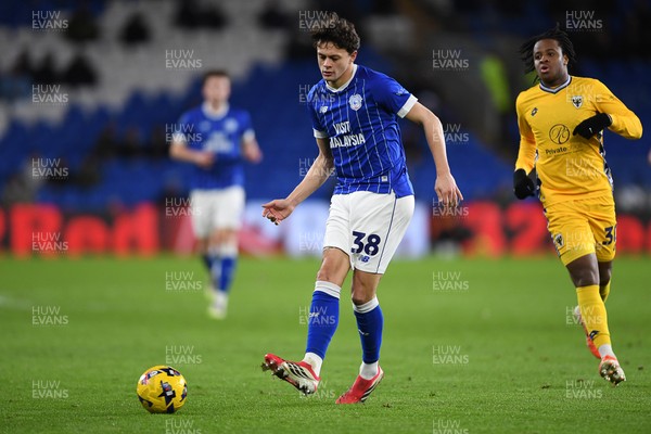 170226 - Cardiff City v AFC Wimbledon - Sky Bet League 1 - Perry NG of Cardiff City