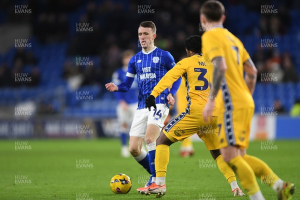 170226 - Cardiff City v AFC Wimbledon - Sky Bet League 1 - David Turnbull of Cardiff City