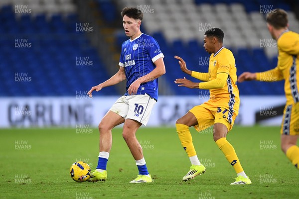 170226 - Cardiff City v AFC Wimbledon - Sky Bet League 1 - Rubin Colwill of Cardiff City
