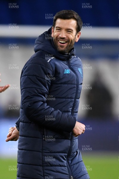 170226 - Cardiff City v AFC Wimbledon - Sky Bet League 1 - Brian Barry-Murphy, Cardiff City Manager at full time