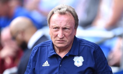 020918 - Cardiff City v Arsenal - Premier League - Cardiff City manager Neil Warnock