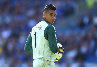 020918 - Cardiff City v Arsenal - Premier League - Neil Etheridge of Cardiff City