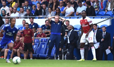 020918 - Cardiff City v Arsenal - Premier League - Cardiff City manager Neil Warnock