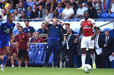 020918 - Cardiff City v Arsenal - Premier League - Cardiff City manager Neil Warnock