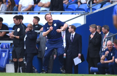 020918 - Cardiff City v Arsenal - Premier League - Cardiff City manager Neil Warnock