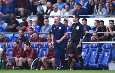 020918 - Cardiff City v Arsenal - Premier League - Cardiff City manager Neil Warnock