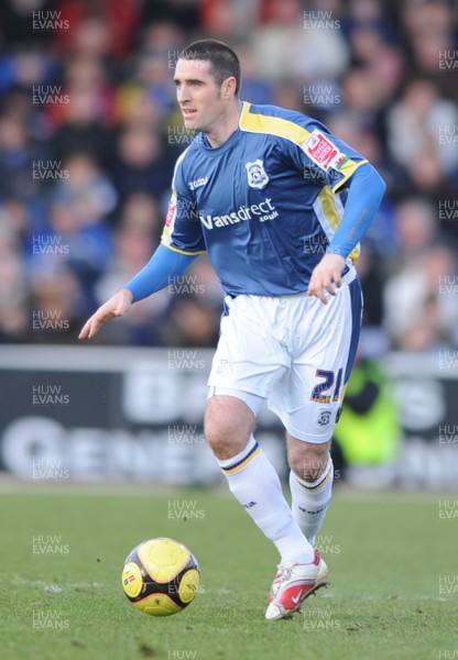 25.01.09 - Cardiff City v Arsenal - FA Cup - Cardiff's Mark Kennedy. 