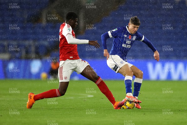 111125 - Cardiff City v Arsenal U21 - Vertu Trophy - Troy Perrett of Cardiff City 