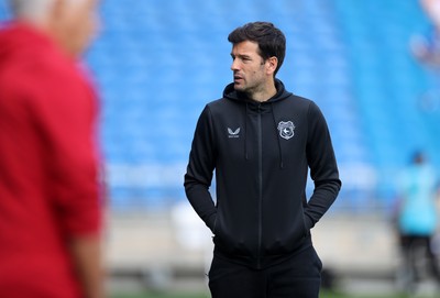 010826 - Cardiff City v AS Roma - Pre Season Friendly - Cardiff City Manager Brian Barry-Murphy 