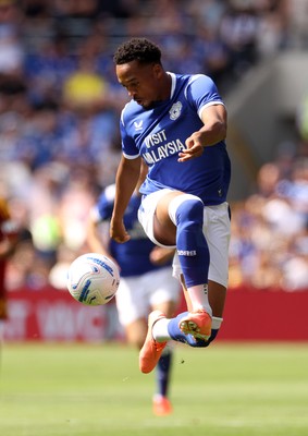 010826 - Cardiff City v AS Roma - Pre Season Friendly - Chris Willock of Cardiff 