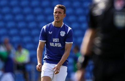010826 - Cardiff City v AS Roma - Pre Season Friendly - David Turnbull of Cardiff 