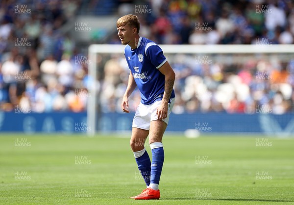 010826 - Cardiff City v AS Roma - Pre Season Friendly - Joel Bagan of Cardiff 