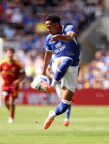 010826 - Cardiff City v AS Roma - Pre Season Friendly - Chris Willock of Cardiff 