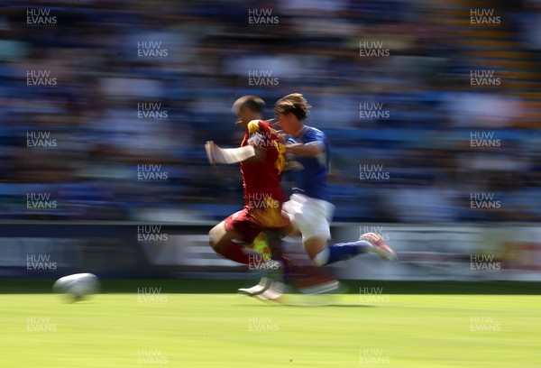 010826 - Cardiff City v AS Roma - Pre Season Friendly - Gianluca Mancini of Roma 