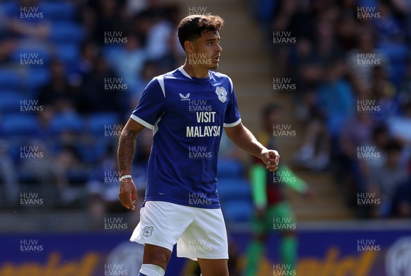 010826 - Cardiff City v AS Roma - Pre Season Friendly - Alex Robertson of Cardiff 