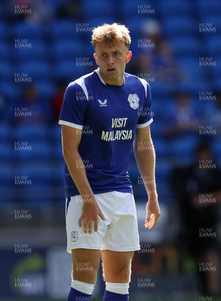 010826 - Cardiff City v AS Roma - Pre Season Friendly - Eli King of Cardiff 