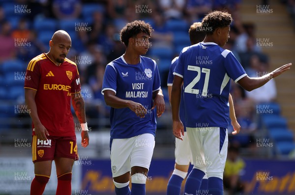 010826 - Cardiff City v AS Roma - Pre Season Friendly - Paul Moreno of Cardiff 