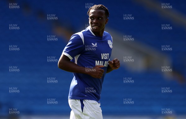 010826 - Cardiff City v AS Roma - Pre Season Friendly - Ronan Kpakio of Cardiff 