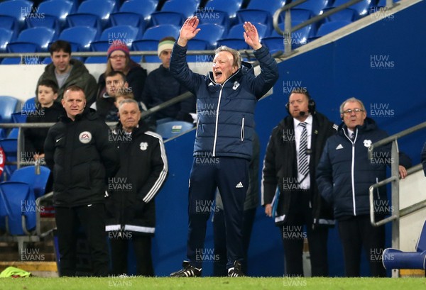 060318 - Cardiff City v Barnsley - SkyBet Championship - Cardiff Manager Neil Warnock during the game