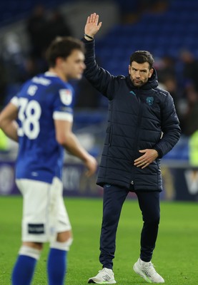 270126 - Cardiff City v Barnsley, EFL Sky Bet League 1 - Cardiff City head coach Brian Barry-Murphy at the end of the match