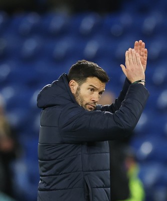 270126 - Cardiff City v Barnsley, EFL Sky Bet League 1 - Cardiff City head coach Brian Barry-Murphy at the end of the match