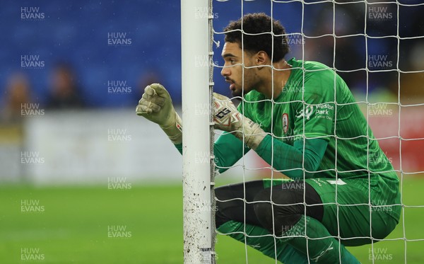 270126 - Cardiff City v Barnsley, EFL Sky Bet League 1 - Barnsley goalkeeper Owen Goodman
