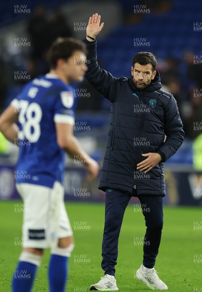 270126 - Cardiff City v Barnsley, EFL Sky Bet League 1 - Cardiff City head coach Brian Barry-Murphy at the end of the match