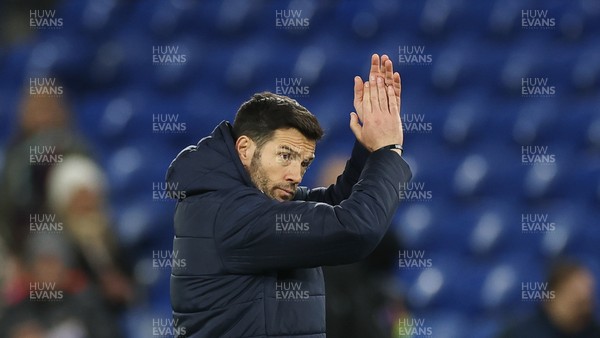 270126 - Cardiff City v Barnsley, EFL Sky Bet League 1 - Cardiff City head coach Brian Barry-Murphy at the end of the match