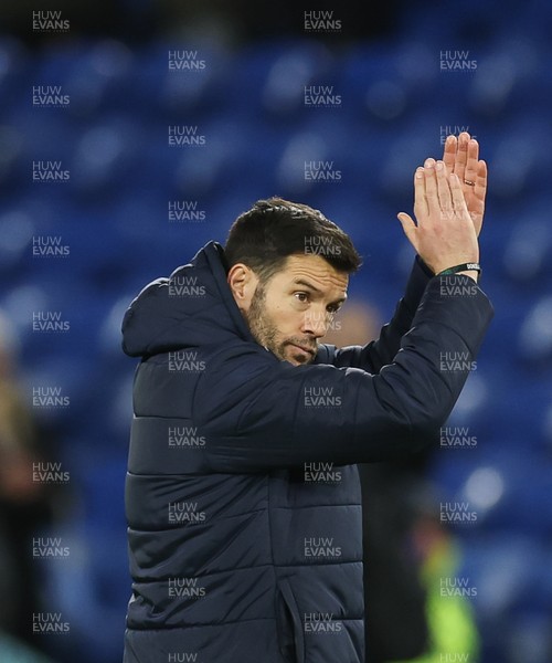 270126 - Cardiff City v Barnsley, EFL Sky Bet League 1 - Cardiff City head coach Brian Barry-Murphy at the end of the match
