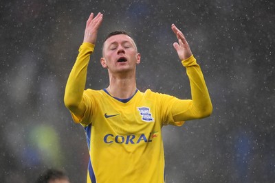 241026 - Cardiff City v Birmingham City - Sky Bet Championship - Jay Stansfield of Birmingham City