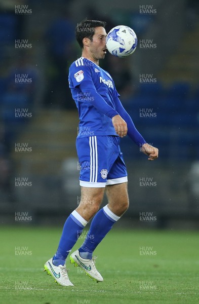 170816 - Cardiff City v Blackburn, Sky Bet Championship - Peter Whittingham of Cardiff City controls the ball