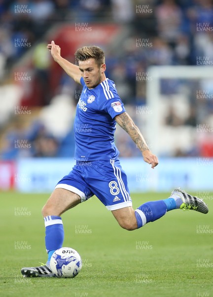 170816 - Cardiff City v Blackburn, Sky Bet Championship - Joe Ralls of Cardiff City