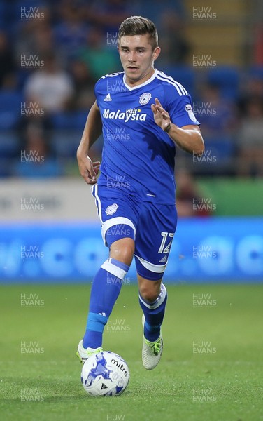 170816 - Cardiff City v Blackburn, Sky Bet Championship - Declan John of Cardiff City