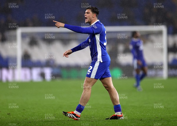 200224 - Cardiff City v Blackburn Rovers - SkyBet Championship - Ollie Tanner of Cardiff City 