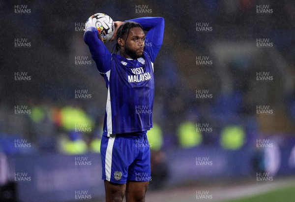 200224 - Cardiff City v Blackburn Rovers - SkyBet Championship - Mahlon Romeo of Cardiff City 