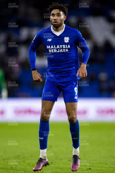 171222 - Cardiff City v Blackpool - Sky Bet Championship - Kion Etete of Cardiff City in action