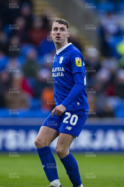 171222 - Cardiff City v Blackpool - Sky Bet Championship - Gavin Whyte of Cardiff City in action 