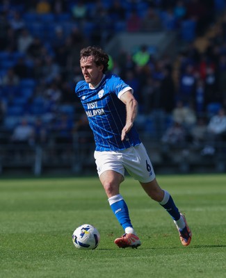 210326 - Cardiff City v Blackpool, EFL Sky Bet League 1 - Ryan Wintle of Cardiff City