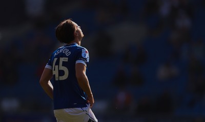 210326 - Cardiff City v Blackpool, EFL Sky Bet League 1 - Cian Ashford of Cardiff City