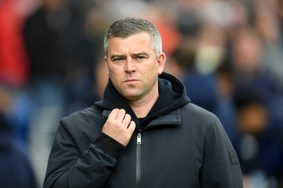 110426 - Cardiff City v Bolton Wanderers - Sky Bet League 1 - Steven Schumacher, Bolton Manager