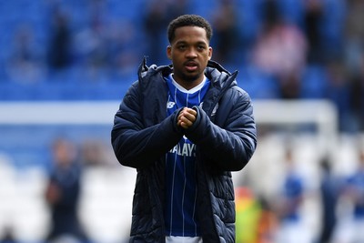 110426 - Cardiff City v Bolton Wanderers - Sky Bet League 1 - Chris Willock of Cardiff City at full time