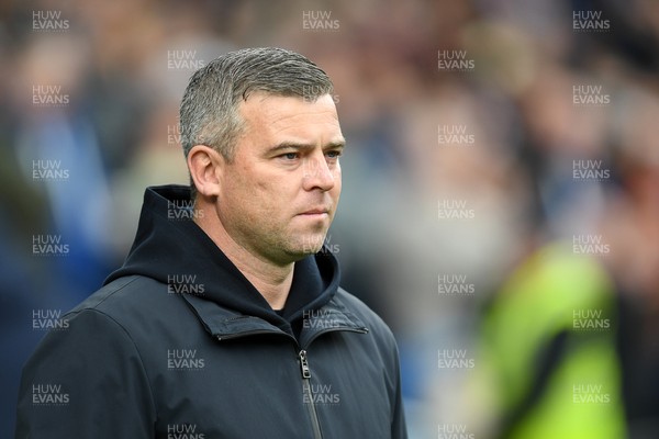 110426 - Cardiff City v Bolton Wanderers - Sky Bet League 1 - Steven Schumacher, Bolton Manager