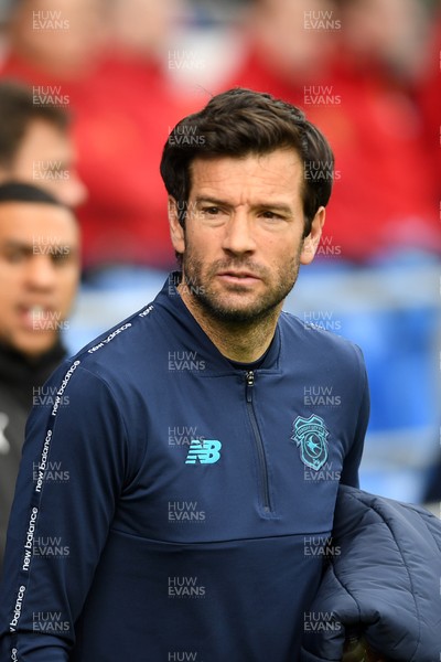 110426 - Cardiff City v Bolton Wanderers - Sky Bet League 1 - Brian Barry-Murphy, Cardiff City Manager