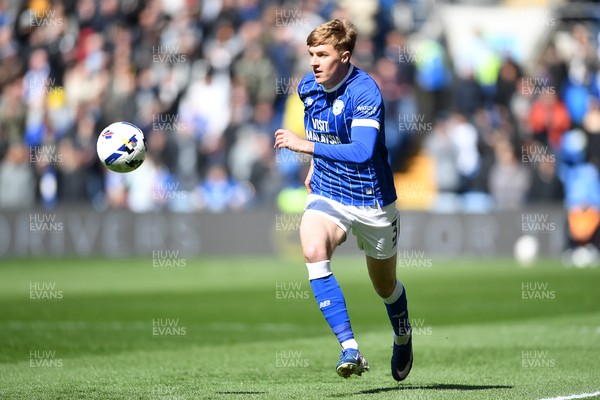 110426 - Cardiff City v Bolton Wanderers - Sky Bet League 1 - Joel Bagan of Cardiff City
