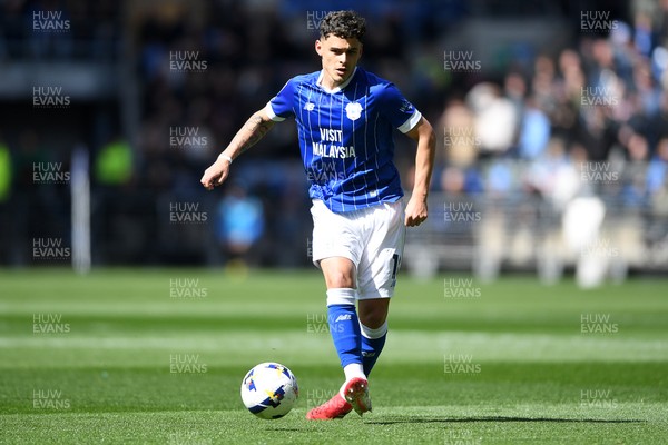 110426 - Cardiff City v Bolton Wanderers - Sky Bet League 1 - Alex Robertson of Cardiff City