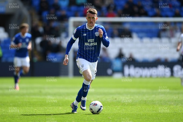 110426 - Cardiff City v Bolton Wanderers - Sky Bet League 1 - David Turnbull of Cardiff City